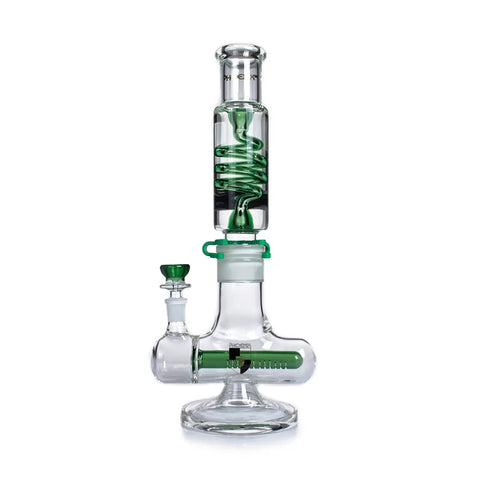 Phoenix Star 14 inches Freezable Glycerin Coil - 7mm Thick Glass Smoking Water Pipe