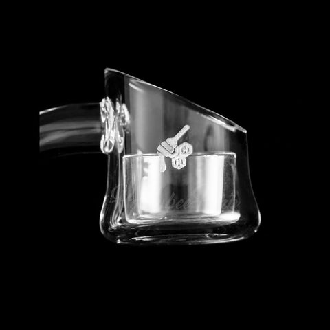 HONEY CUP QUARTZ BANGER 10mm, 14mm, 18mm Male or Female  - 90° DEGREE | YL