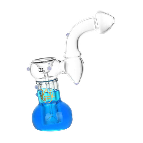 Pulsar Frosty Fog Glycerin Bubbler Pipe - 6.25" / Colors Vary