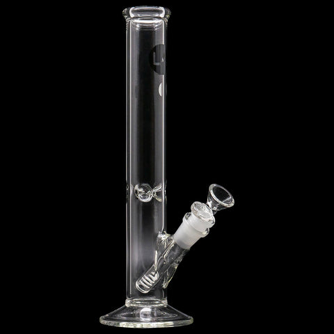 "Straight Shooter" 12 Inch Clear Straight Bong