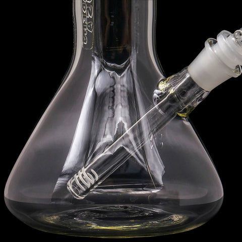 "Magnum Flow" Thick Glass Beaker Showerhead Perc Bong