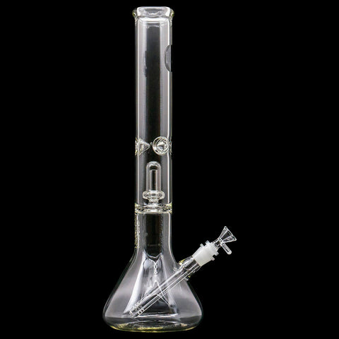 "Magnum Flow" Thick Glass Beaker Showerhead Perc Bong