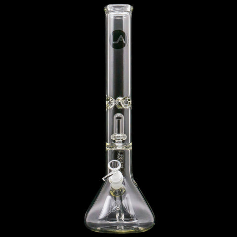 "Magnum Flow" Thick Glass Beaker Showerhead Perc Bong