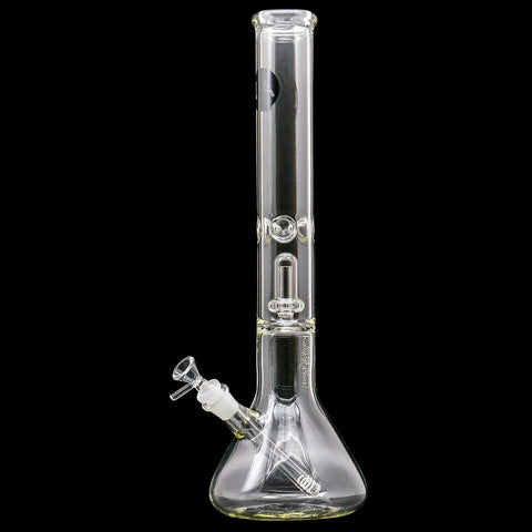 "Magnum Flow" Thick Glass Beaker Showerhead Perc Bong