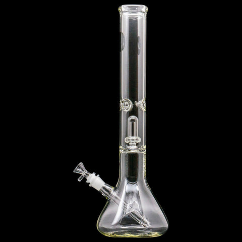 "Magnum Flow" Thick Glass Beaker Showerhead Perc Bong