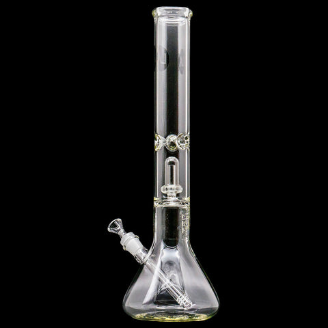 "Magnum Flow" Thick Glass Beaker Showerhead Perc Bong