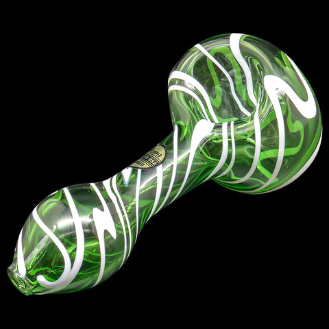 "Warped Space" Color Glass Hand-Pipe