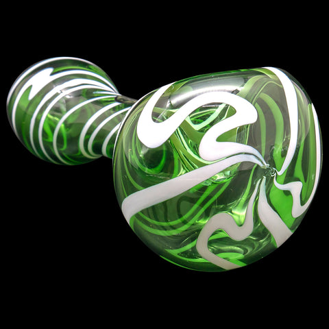 "Warped Space" Color Glass Hand-Pipe