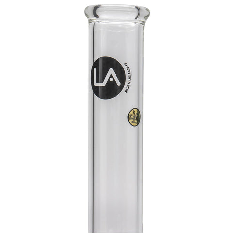 "Straight Shooter" 12 Inch Clear Straight Bong