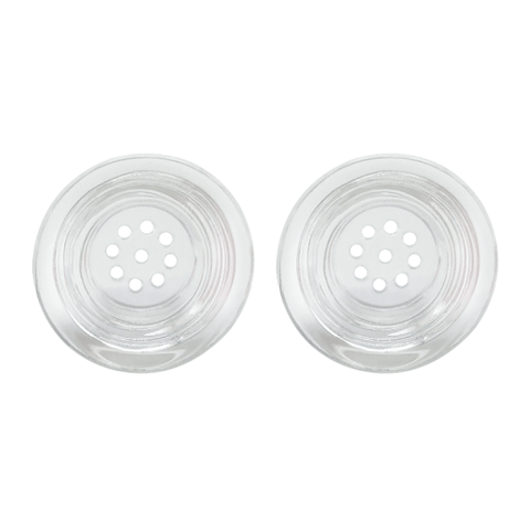 18mm Glass Bowl Replacement for Waxmaid Handpipes and Silicone Bowls (2 Pack)