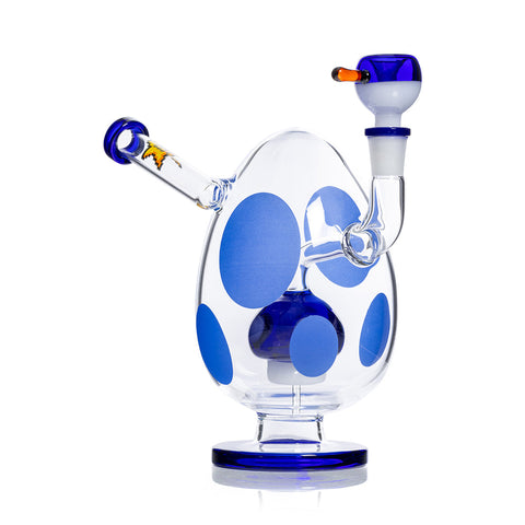 HEMPER - Spotted Egg XL Bong 9" with Showerhead Perc