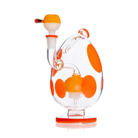 HEMPER - Spotted Egg XL Bong 9" with Showerhead Perc