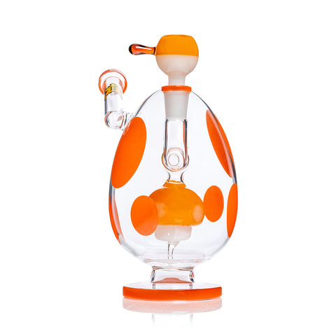 HEMPER - Spotted Egg XL Bong 9" with Showerhead Perc