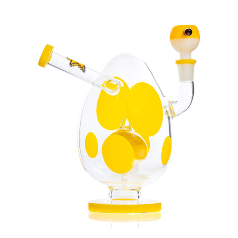HEMPER - Spotted Egg XL Bong 9" with Showerhead Perc
