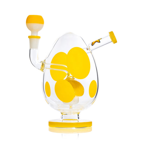 HEMPER - Spotted Egg XL Bong 9" with Showerhead Perc