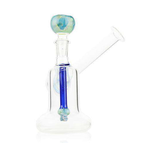 1Stop Glass 6 Inch Sea Swirl Bong With Downstem