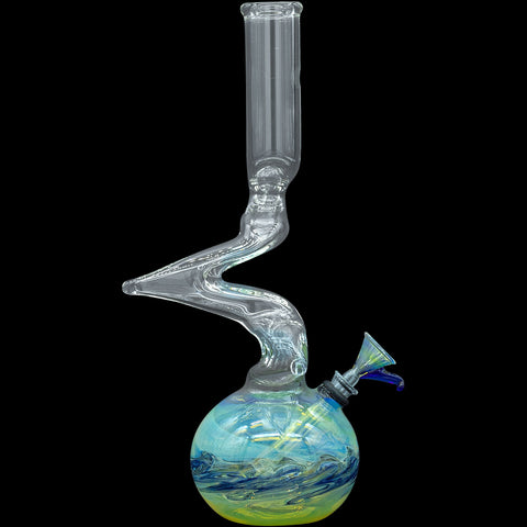 "Switchback" Bubble Base Bong