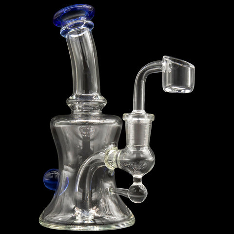 Glassic Marble-Studded Dab Rig