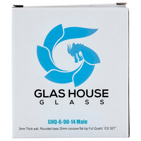 Glasshouse "Ice Set" Rounded Base 25m Concave Flattop Full Quartz Kit