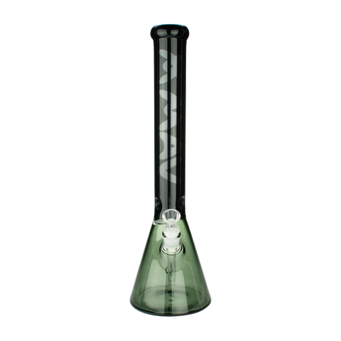 18" Color Float sleeve Beaker Bong