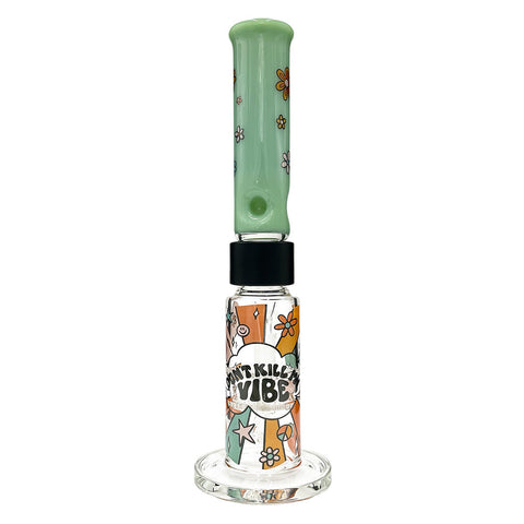 FLOWER POWER BIG DUAL HONEYCOMB PERC BONG SINGLE STACK