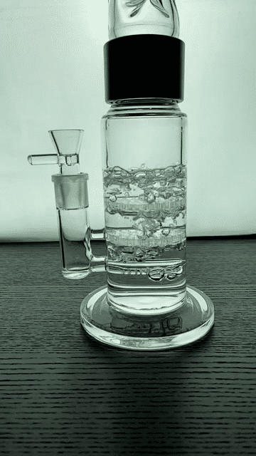 FLOWER POWER BIG DUAL HONEYCOMB PERC BONG SINGLE STACK
