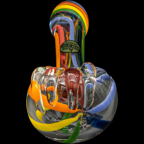 "Rainbow Ripper" Spoon Hand-Pipe