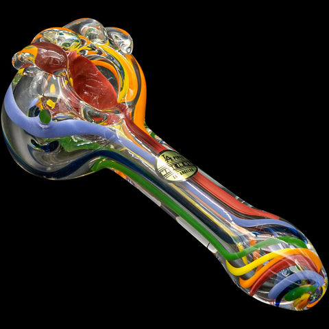 "Rainbow Ripper" Spoon Hand-Pipe