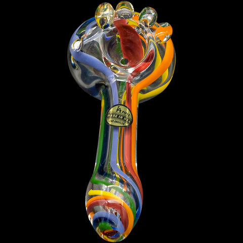 "Rainbow Ripper" Spoon Hand-Pipe