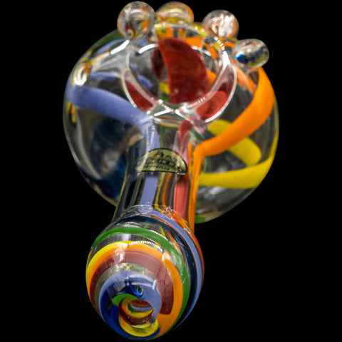"Rainbow Ripper" Spoon Hand-Pipe