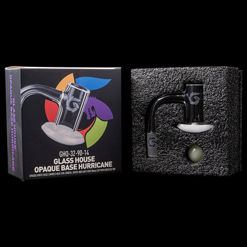 Glasshouse Opaque Base Hurricane - High Air Flow Banger