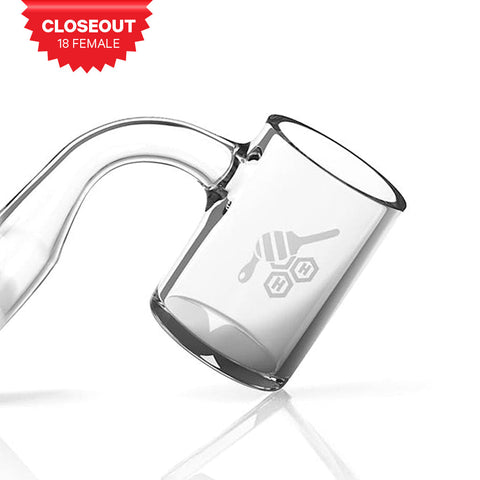FLAT TOP ORIGINAL QUARTZ BANGER - 90° DEGREE | YL
