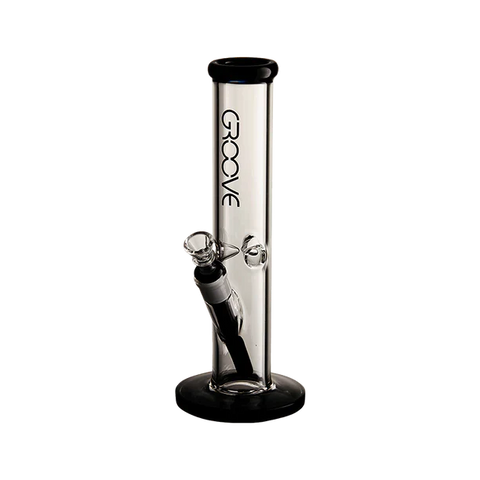 Groove Straight Tube Water Pipe