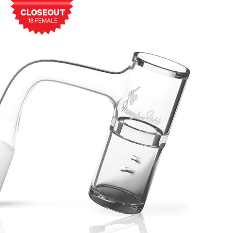 HONEY WELL QUARTZ BANGER - 90° DEGREE | BL