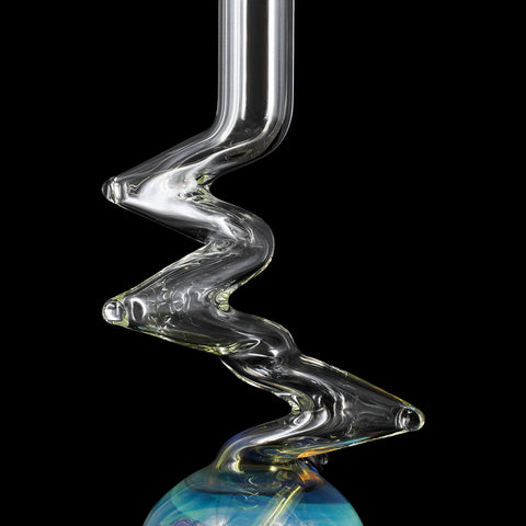 "Switchback" Bubble Base Bong