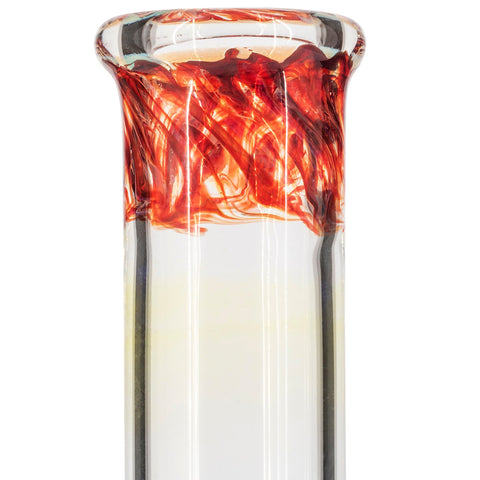 "Time Traveler" Silver Fumed Pull-Stem Bubble Bong