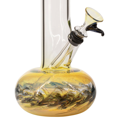 "Smoke Signals" Buoy Fumed Base Bong