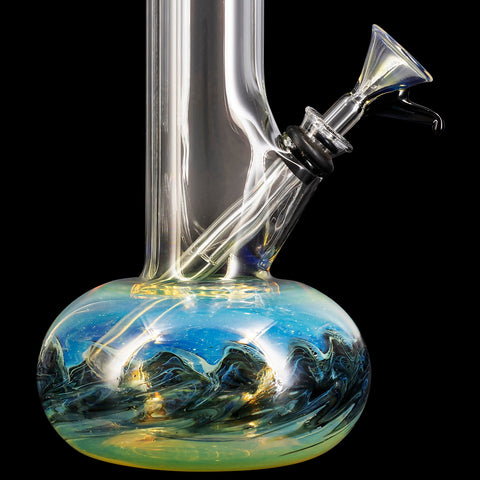 "Smoke Signals" Buoy Fumed Base Bong