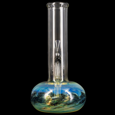 "Smoke Signals" Buoy Fumed Base Bong