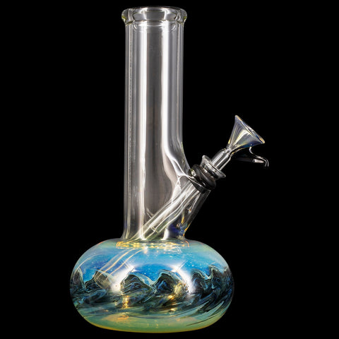 "Smoke Signals" Buoy Fumed Base Bong