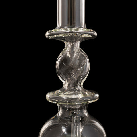 "Typhoon Twister" Glass Bong