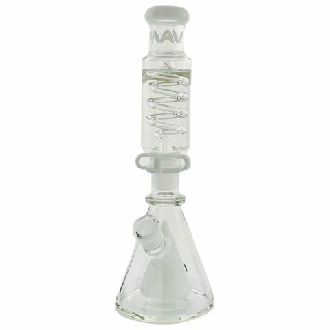 Mini White Slitted Pyramid Beaker Freezable Coil System