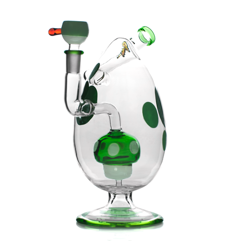 HEMPER - Spotted Egg XL Bong 9" with Showerhead Perc