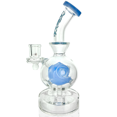 8" AFM Swiss Ball Glass Dab Rig