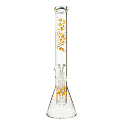 18" x 5mm Taco Beaker Bong + Ash Catcher Combo