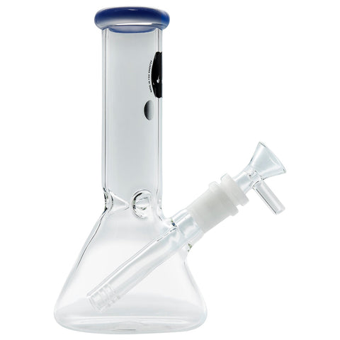 "Smoke Rings" 8 Inch Beaker Bong Multiple Colors