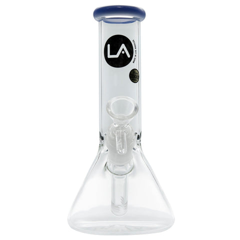 "Smoke Rings" 8 Inch Beaker Bong Multiple Colors