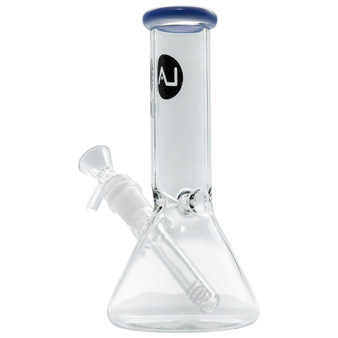 "Smoke Rings" 8 Inch Beaker Bong Multiple Colors