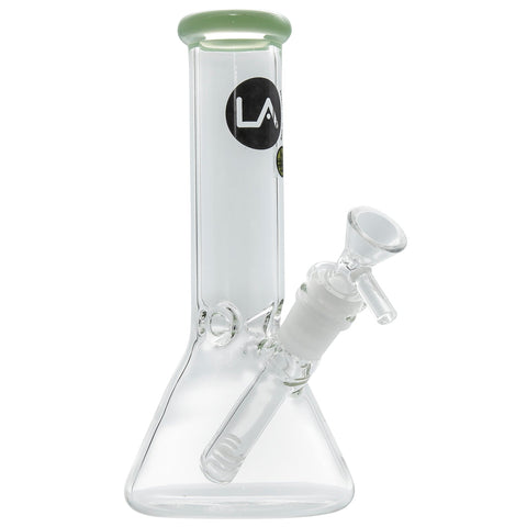 "Smoke Rings" 8 Inch Beaker Bong Multiple Colors