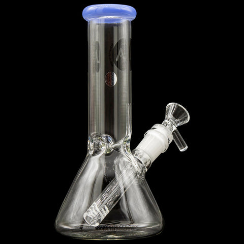 "Smoke Rings" 8 Inch Beaker Bong Multiple Colors